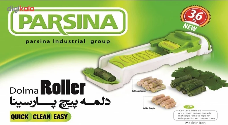 عکس شماره 5 : دلمه پیچ پارسینا مدل quick roller
