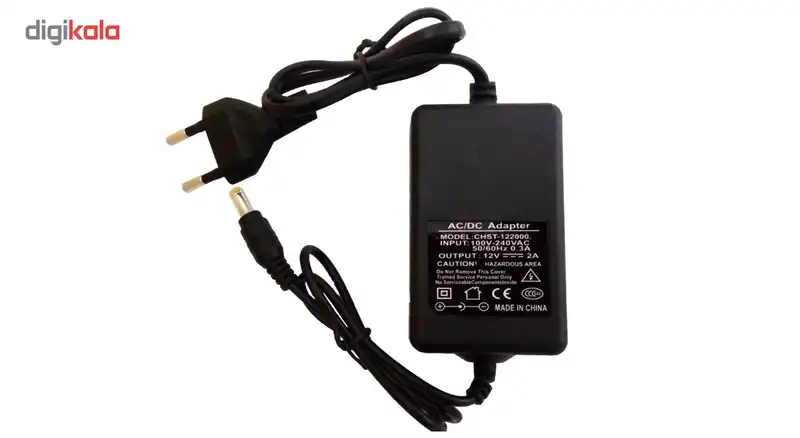 آداپتور 12 ولت 2 آمپر مدل CHST-122000
