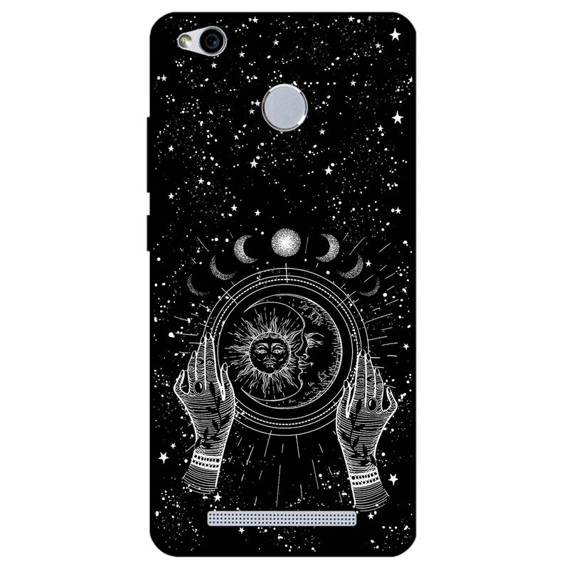 کاور مگافون طرح ماه و خورشید مدل 1892 مناسب برای گوشی موبایل شیائومی Redmi 3 / 3S / 3 Pro 