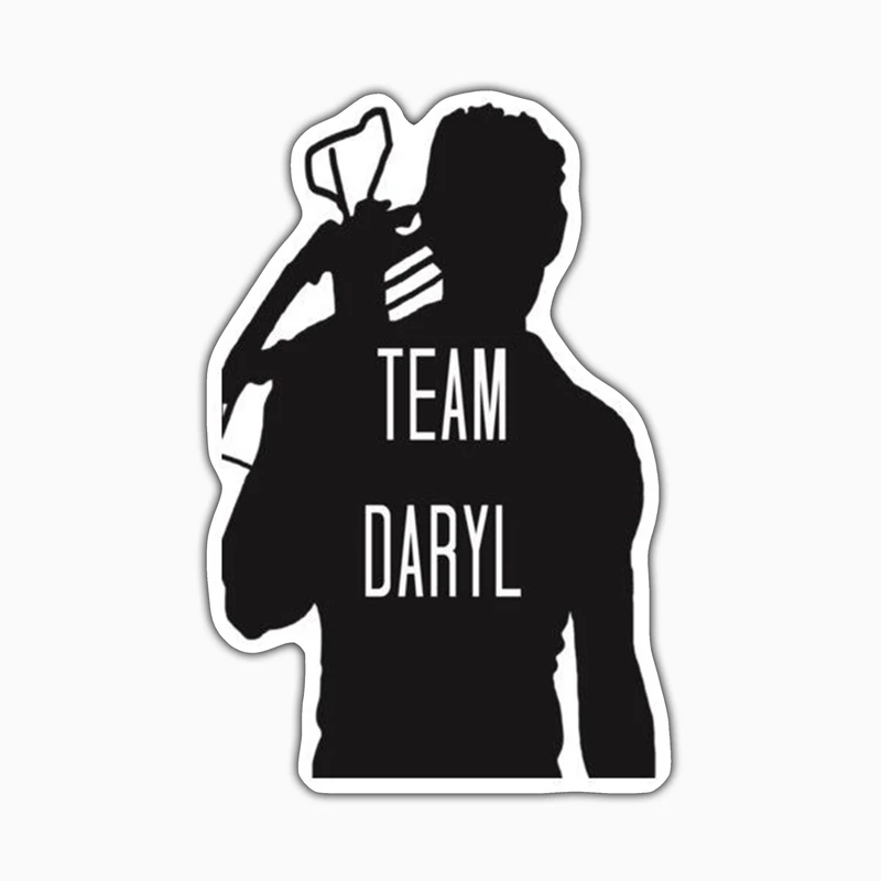 استیکر لپ تاپ و موبایل بووم طرح سریال Walkind Dead مدل Team Daryl کد FR93