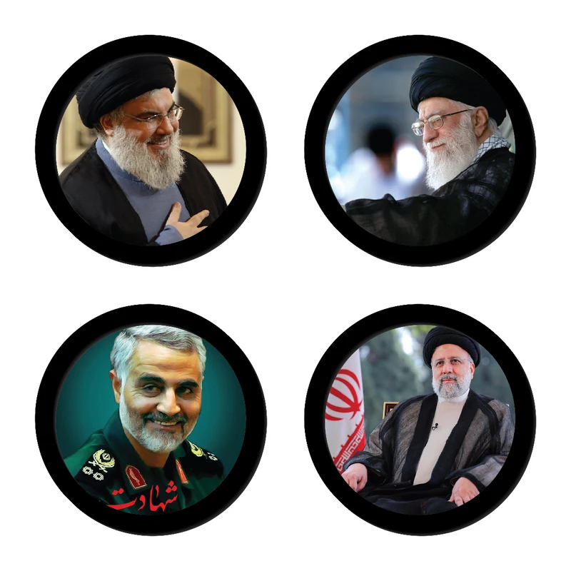 تابلو مدل مذهبی یاوران مهدی کد 100 مجموعه 4 عددی