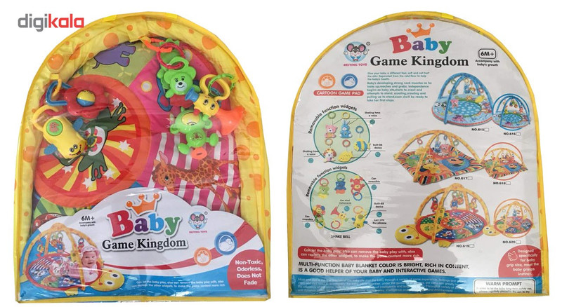 تشک بازی کودک مدل Baby Game Kingdom 22