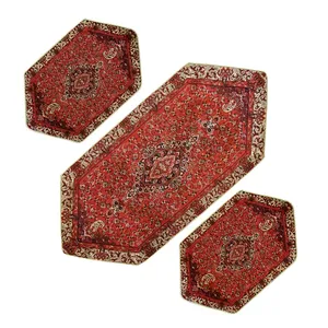 ست سه تیکه ترمه ابریشم آپادانا مدل دو