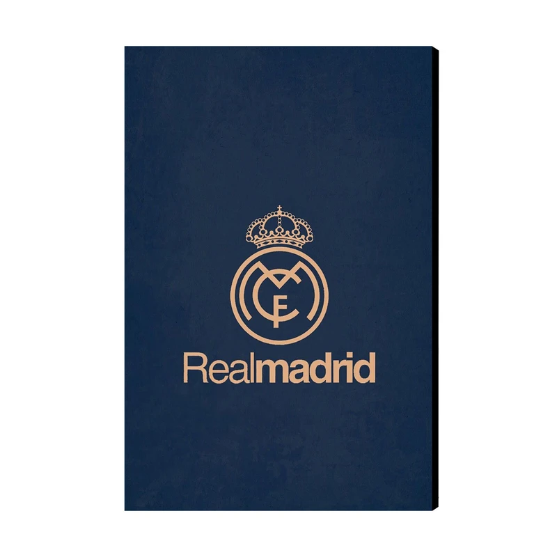 تابلو شاسی عرش مدل AS243 طرح real madrid سایز 20x30 سانتی متر