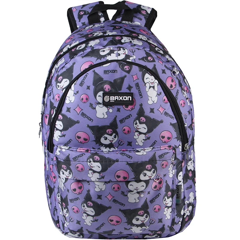 عکس شماره 21 : کوله پشتی مدرسه بگسون فورس مدل ctm-2900 طرح کورومی به همراه جامدادی