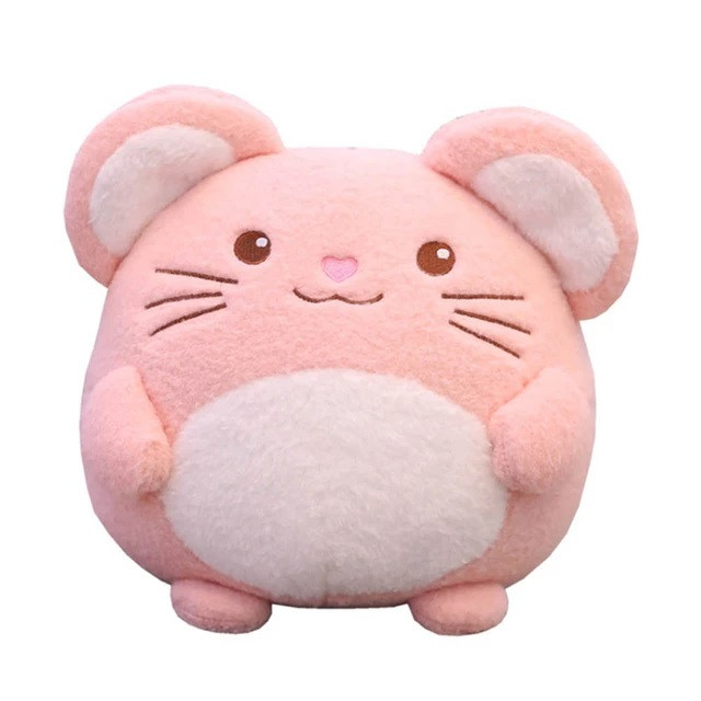 عروسک طرح موش مدل Round Mouse کد SZ5/373 ارتفاع 20 سانتی متر