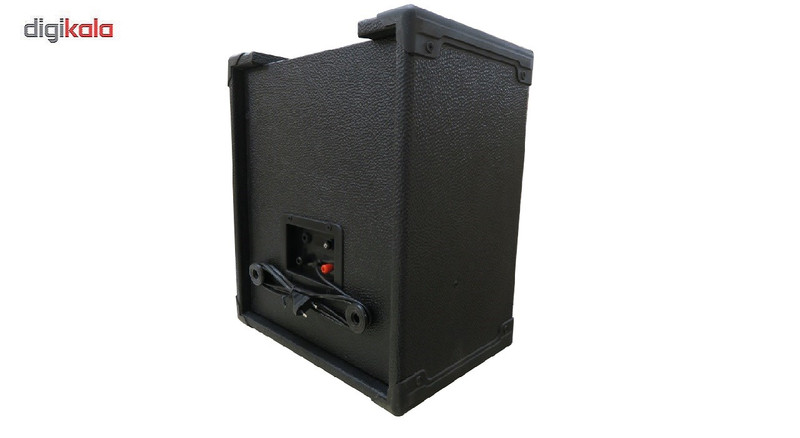 مجموع اکو همراه شارژی 12 اینچ تکنوسوند مدل PTR4W به همراه میکروفن بی سیم