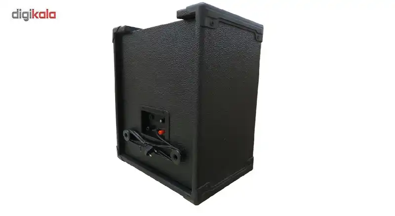 مجموع اکو همراه شارژی 12 اینچ تکنوسوند مدل PTR4W به همراه میکروفن بی سیم