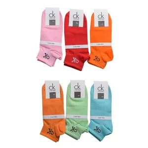 جوراب دخترانه مدل مچی بسته 6 عددی