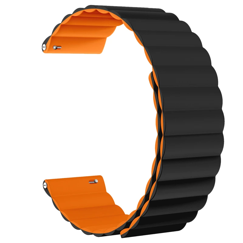 بند اسپریگ مدل Silicone MAG Link TW مناسب برای ساعت هوشمند ناتینگ CMF Watch Pro / CMF Watch Pro 2 / CMF Watch Pro 3 22mm