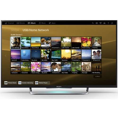 تلویزیون ال ای دی هوشمند سونی سری BRAVIA مدل KDL-50W800 سایز 50 اینچ