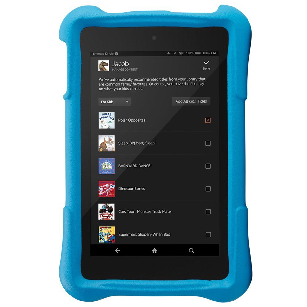 تبلت آمازون مدل Fire HD 7 Kids Edition ظرفیت 8 گیگابایت