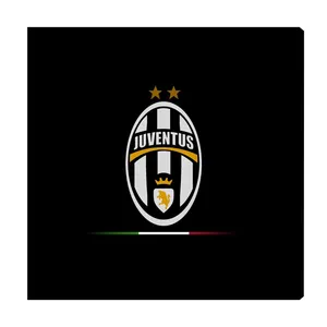 تابلو شاسی عرش مدل AS144  طرح Juventus سایز 20x20 سانتی متر
