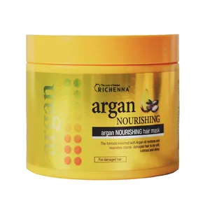 ماسک مو تقویت کننده آرگان ریچنا مدل Argan Nourishing حجم 500 میلی لیت