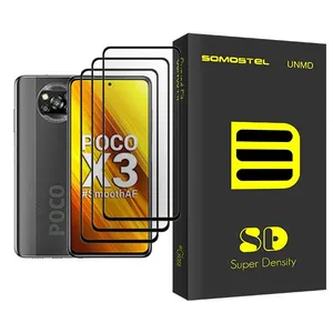 Somastel SD Glass MIX003 Screen Protector For Xiaomi Poco X3 Pack Of 3