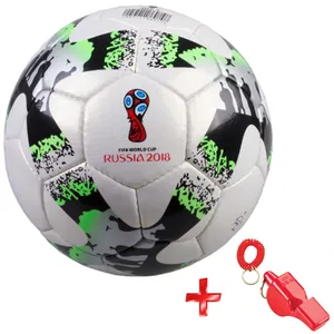 توپ فوتسال  مدل 2-RUSSIA 2018  به همراه یک عدد سوت سایز 4