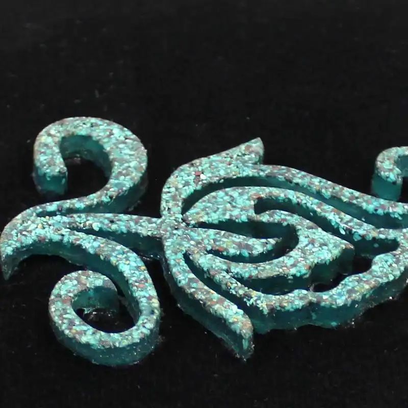 تابلو فیروزه کوبی طرح گل کد 17-17