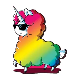 استیکر  چوبی پونی بانیبو مدل Unicorn02