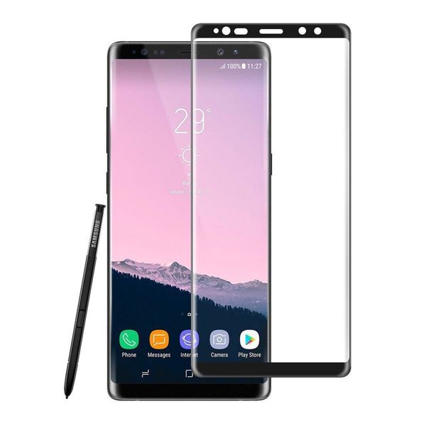 محافظ صفحه نمایش تمام چسب شیشه ای مدلFULL GLUE مناسب برای گوشی سامسونگ Note 8 محافظ صفحه نمایش تمام چسب شیشه ای مدلFULL GLUE مناسب برای گوشی سامسونگ Note 8