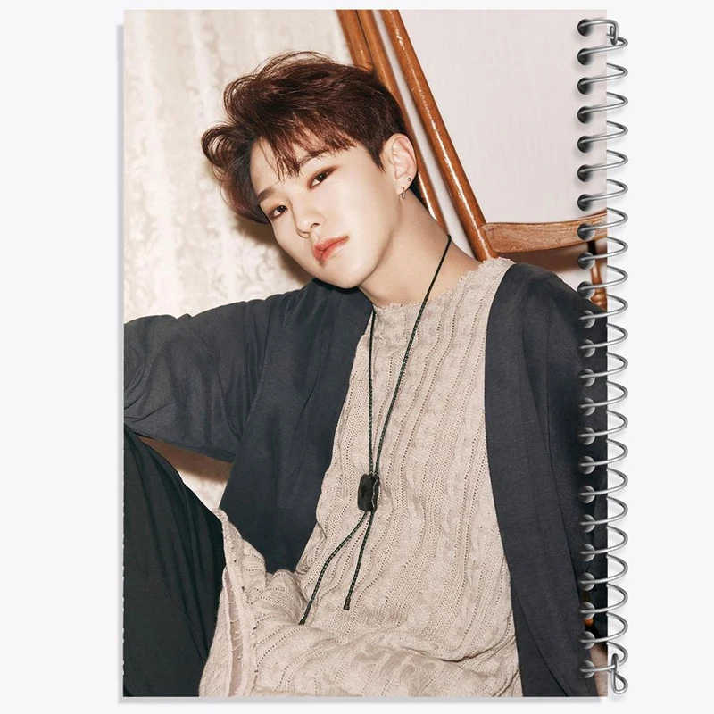 دفتر مشق 50 برگ خندالو مدل هوشی گروه سونتین Seventeen کد 21531