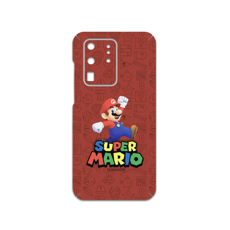 برچسب پوششی ماهوت مدل Super-Mario-Game مناسب برای گوشی موبایل سامسونگ Galaxy S20 Ultra
