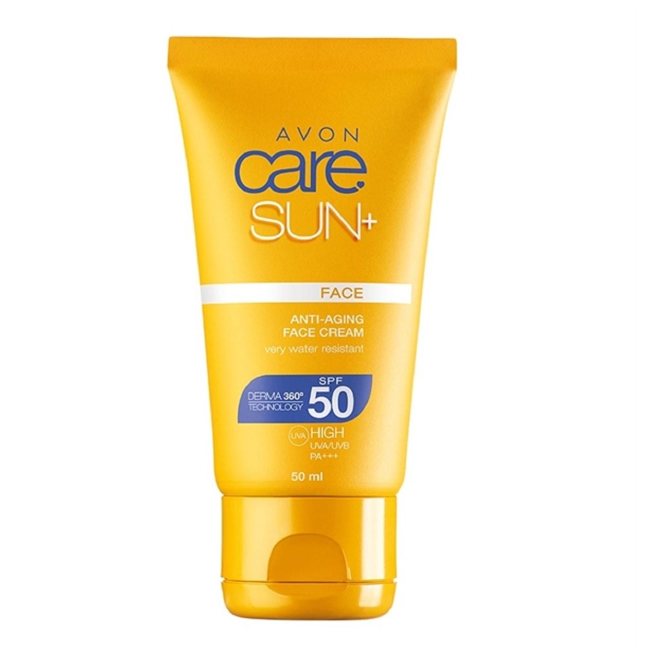 کرم ضد آفتاب صورت آون مدل Avon Care Sun Anti Ageing Face Cream SPF50 حجم 50 میلی لیتر