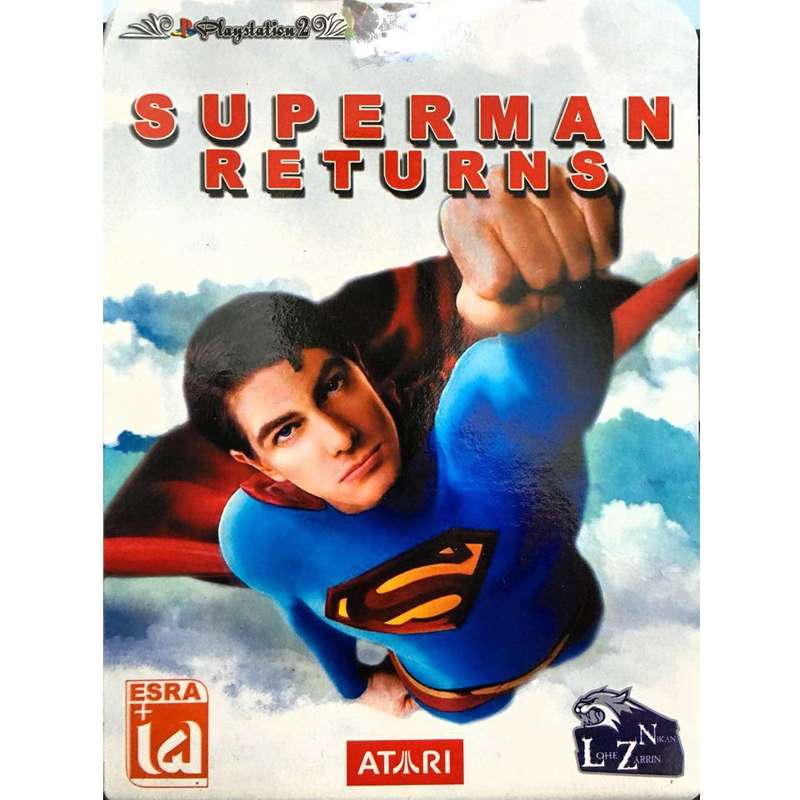 بازی Superman Returns مخصوص PS2 بازی Superman Returns مخصوص PS2
