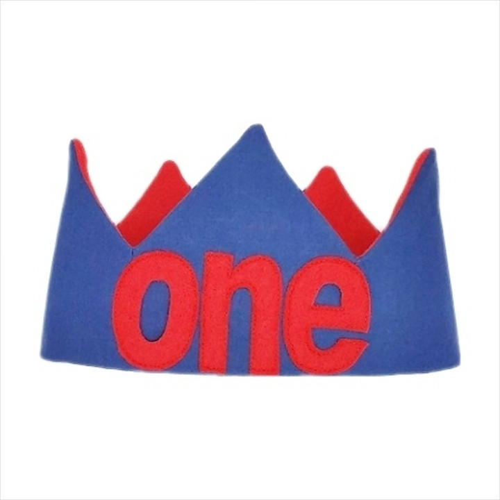 ابزار مهمانی طرح تاج تولد 1 سالگی مدل One