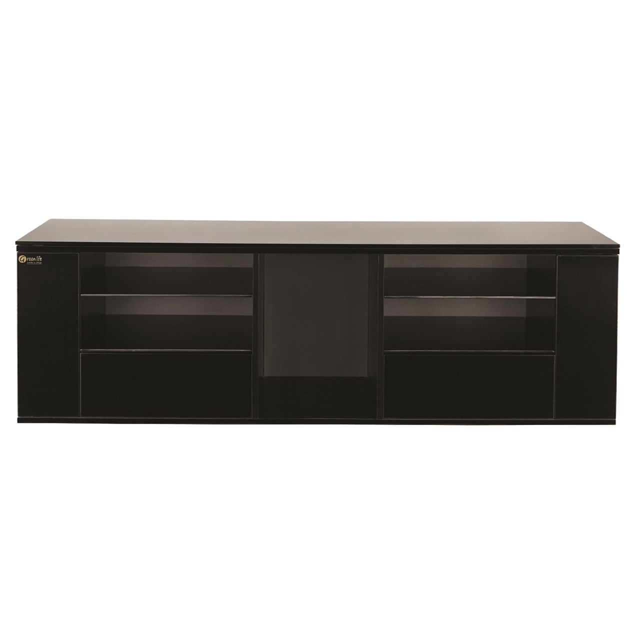 میز تلویزیون گرین لایف مدل G - 416 / B به همراه براکت دیواری ثابت