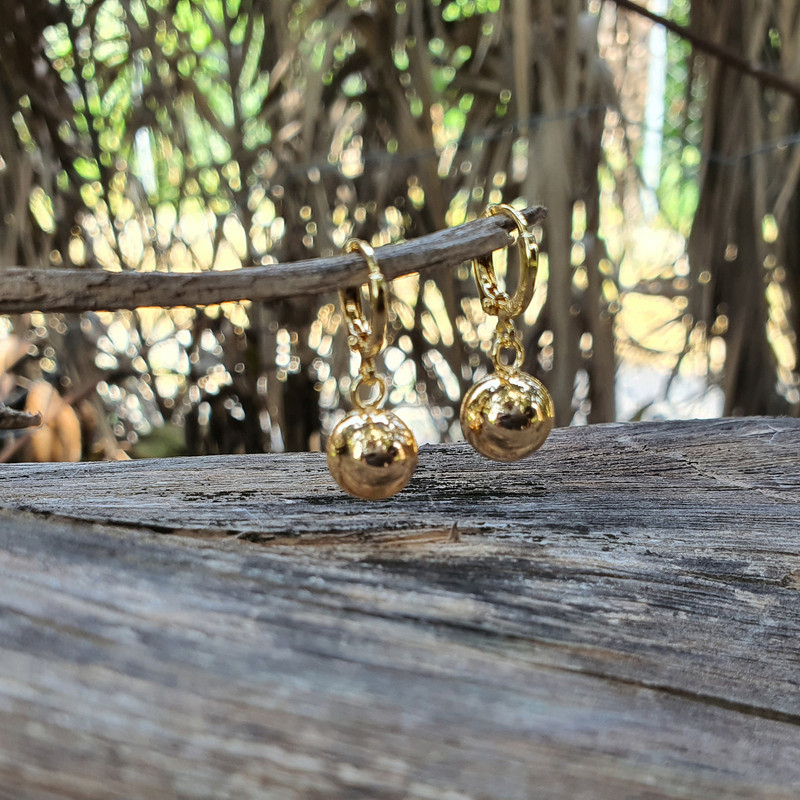 گوشواره زنانه ماصرم مدل توپی کد GO1451