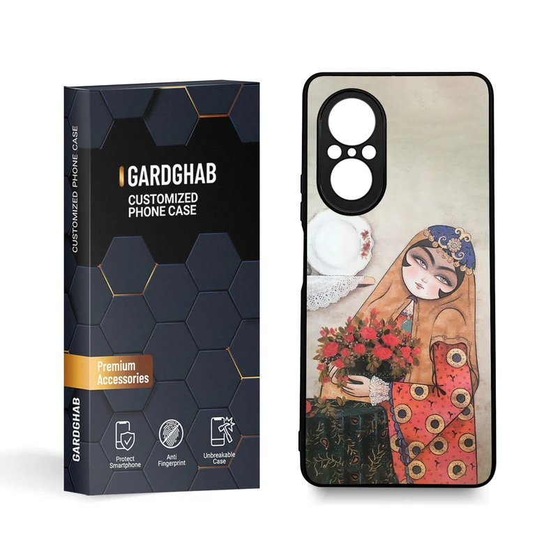 کاور گارد قاب مدل دخترانه مناسب برای گوشی موبایل آنر 50 SE/Nova 9 SE