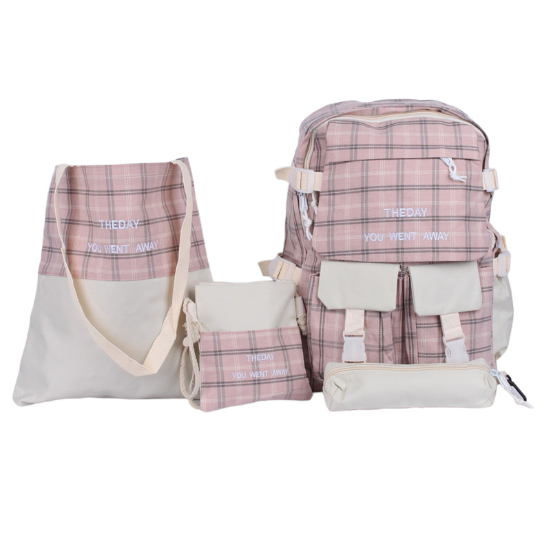 کوله پشتی مدل 958 به همراه کیف دستی و جامدادی و کیف رو دوشی