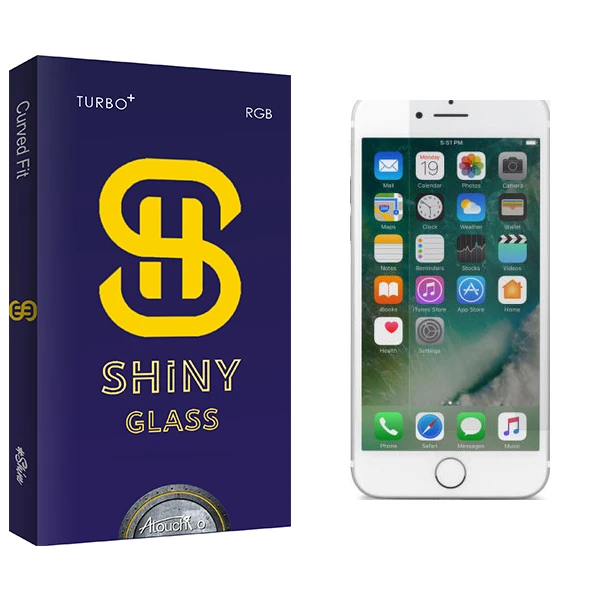 محافظ صفحه نمایش نایت آتوچبو مدل Shiny Glass مناسب برای گوشی موبایل اپل IPhone 7 PLUS / 8 PLUS