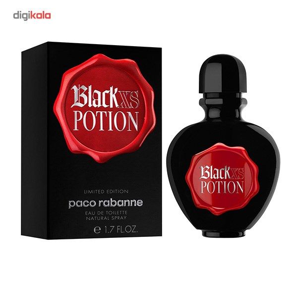 ادو تویلت زنانه پاکو رابان Black XS Potion حجم 80ml -  - 2