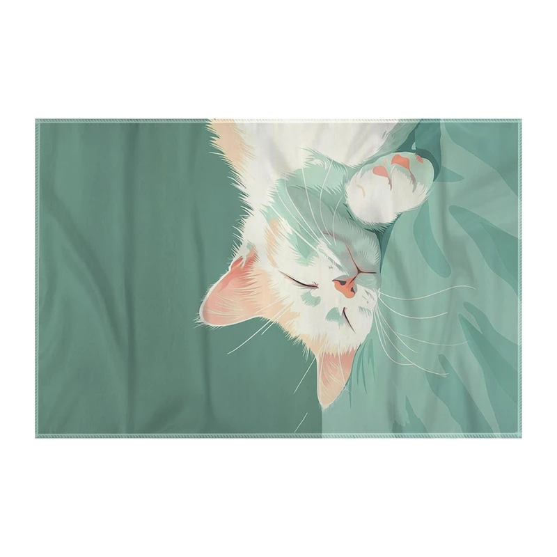 کاغذ کادو ترمه طراحان ایده مدل گربه خواب‌آلود کد strm1066