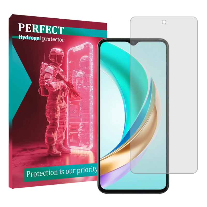 محافظ صفحه نمایش شفاف پرفکت مدل Tough مناسب برای گوشی موبایل آنر X6b