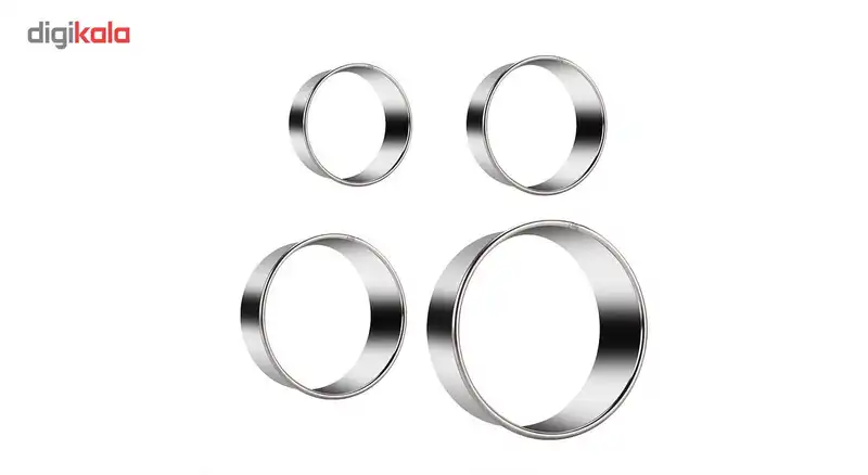 کاتر شیرینی کیک باکس کد 1111 بسته 4 عددی