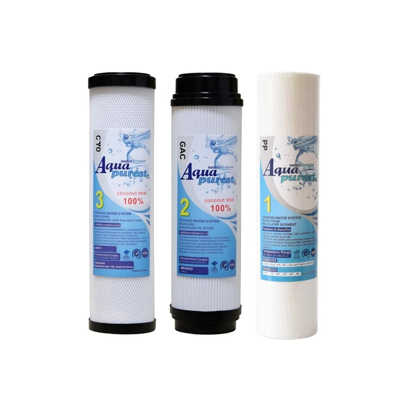 فیلتر دستگاه تصفیه آب آکوا پیورست مدل T 3033 مجموعه 3 عددی