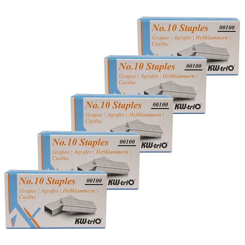 سوزن منگنه کی دبلیو تریو سایز 10 - بسته 5000 عددی