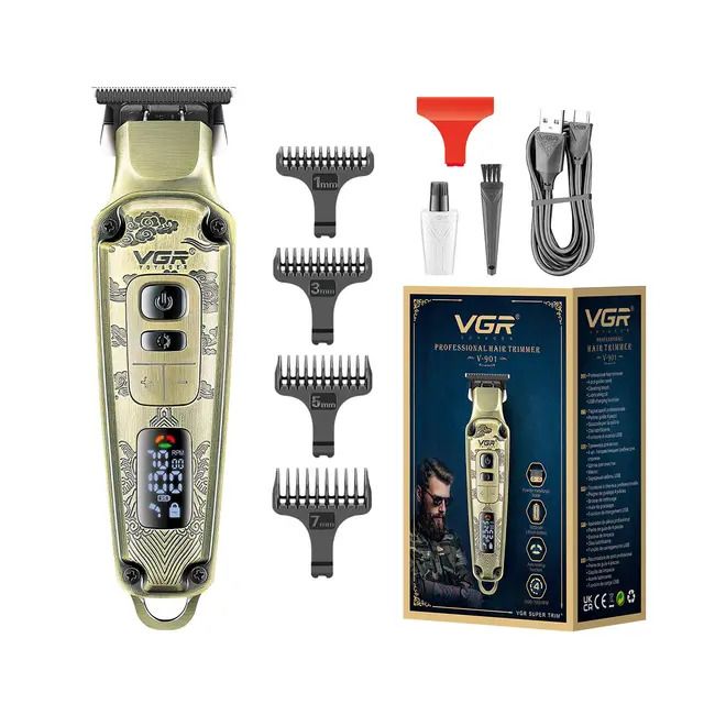 ماشین اصلاح موی سر و صورت وی جی ار مدل V-901 -  - 7