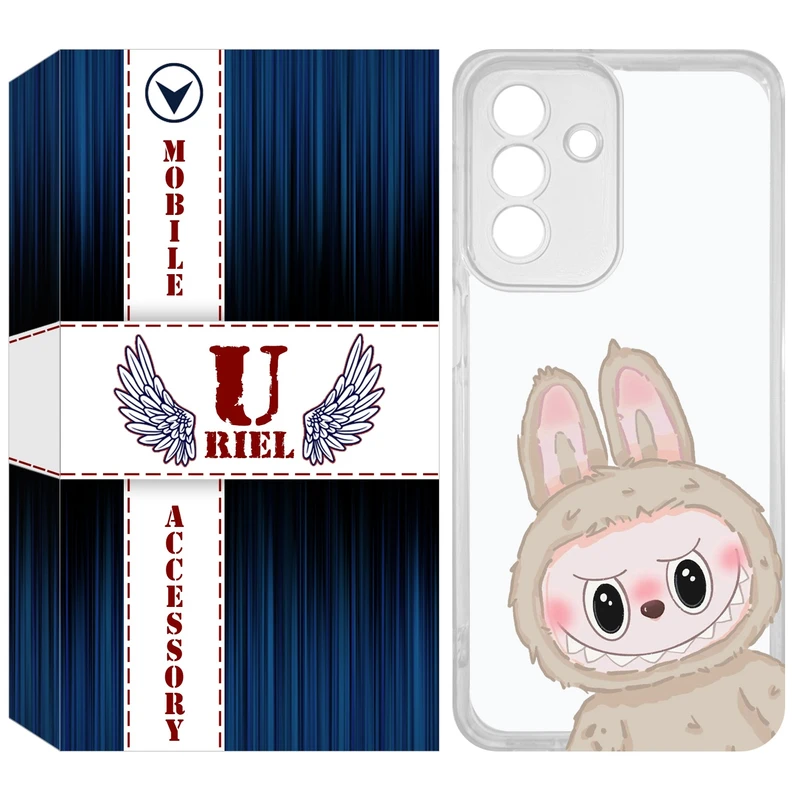 کاور یوریل مدل Clear کد 119 طرح لبوبو Labubu مناسب برای گوشی  موبایل سامسونگ Galaxy A17