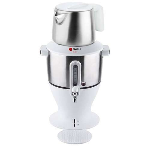 سماور برقی ریوالد مدل Trio کد 800208 به همراه قیچی آشپزخانه چند منظوره کینگ