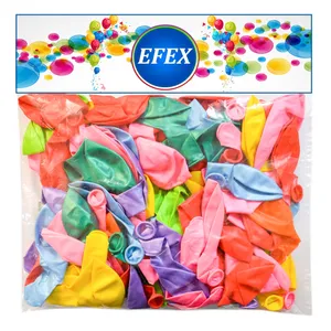 بادکنک متالایز   EFEX  طرح 10 بسته 100 عددی