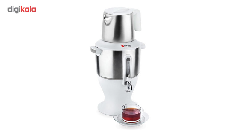 سماور برقی ریوالد مدل Trio کد 800208 به همراه قیچی آشپزخانه چند منظوره کینگ