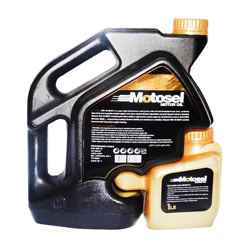 روغن موتور خودرو موتوسل مدل SM 10W40 کانگورو حجم 5 لیتر
