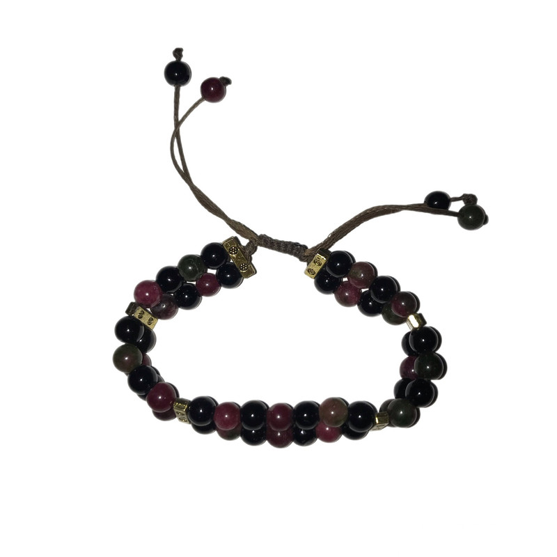 دستبند زنانه مدل سنگ زئوسیت و اونیکس کد S-251 دستبند زنانه مدل سنگ زئوسیت و اونیکس کد S-251