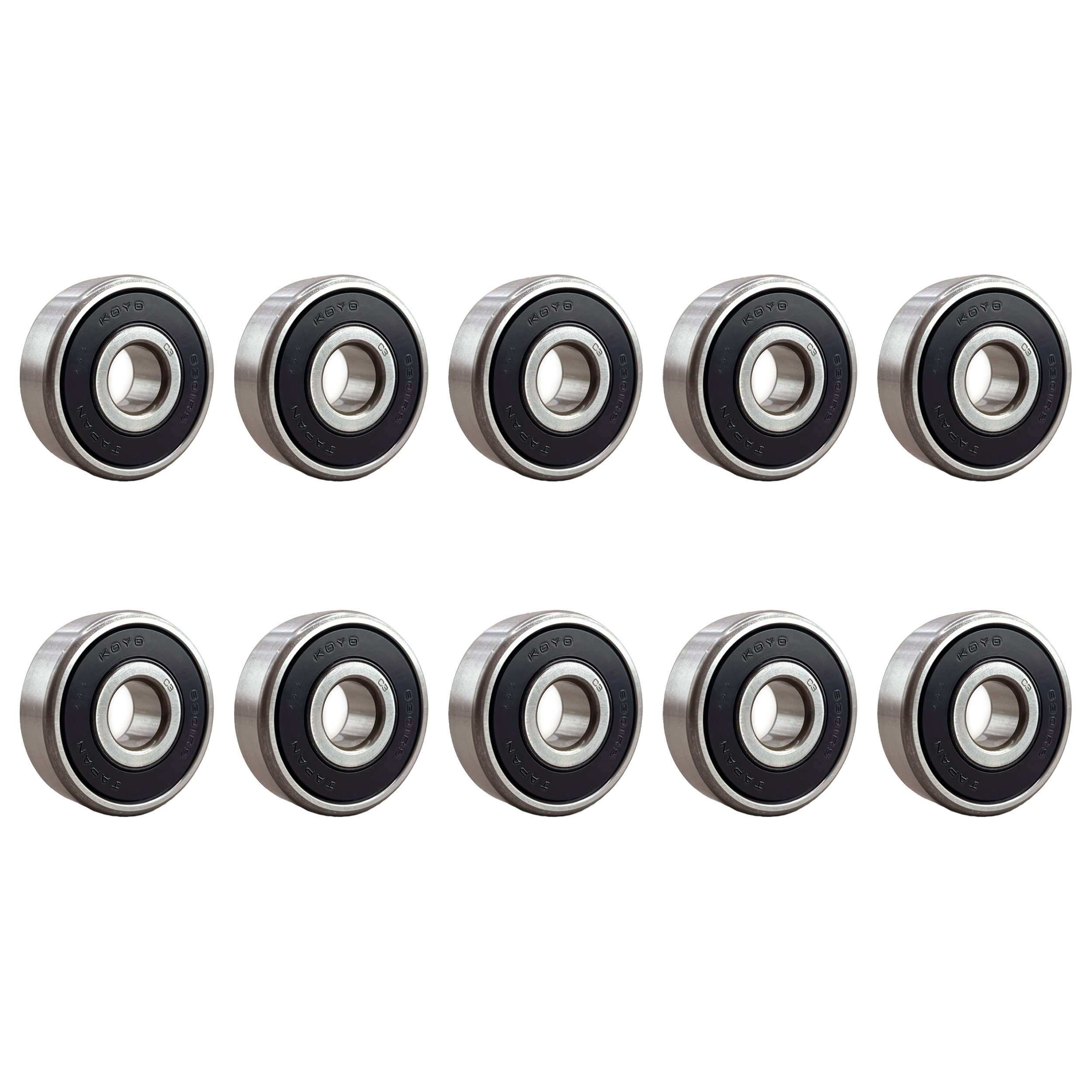 بلبرینگ کویو مدل 6301/2RSC3 مجموعه 10 عددی