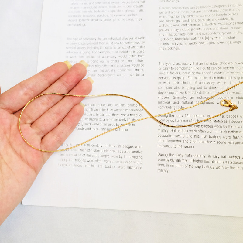 زنجیر زنانه مدل ماری 153