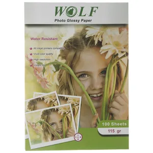 Wolf 115 G Glossy Photo Paper Size A4