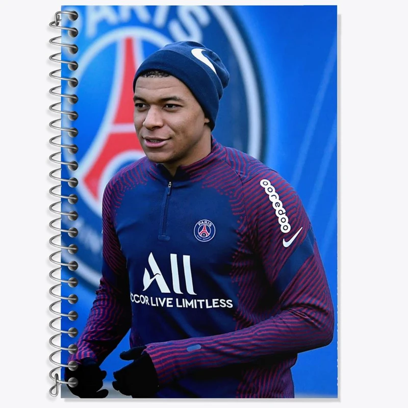 دفتر لغت 50 برگ خندالو مدل کیلیان امباپه کد 14023